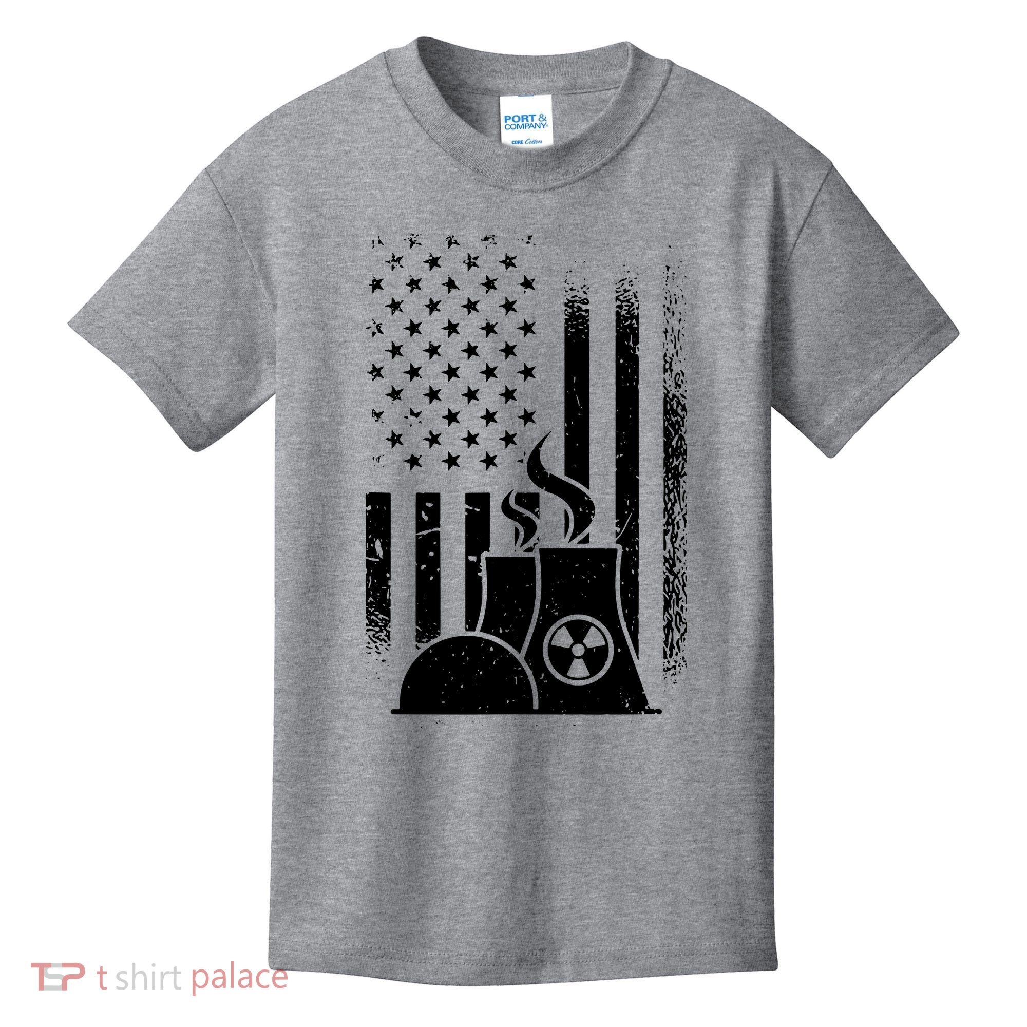 American Nuclear Plant Worker Kids T-Shirt