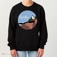 Acadia National Park 1916 Maine Bar Harbor Gift Women's Sweatshirt thumb 0