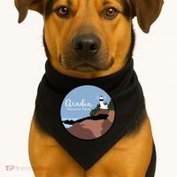 Acadia National Park 1916 Maine Bar Harbor Gift USA-Made Doggie Bandana thumb 1