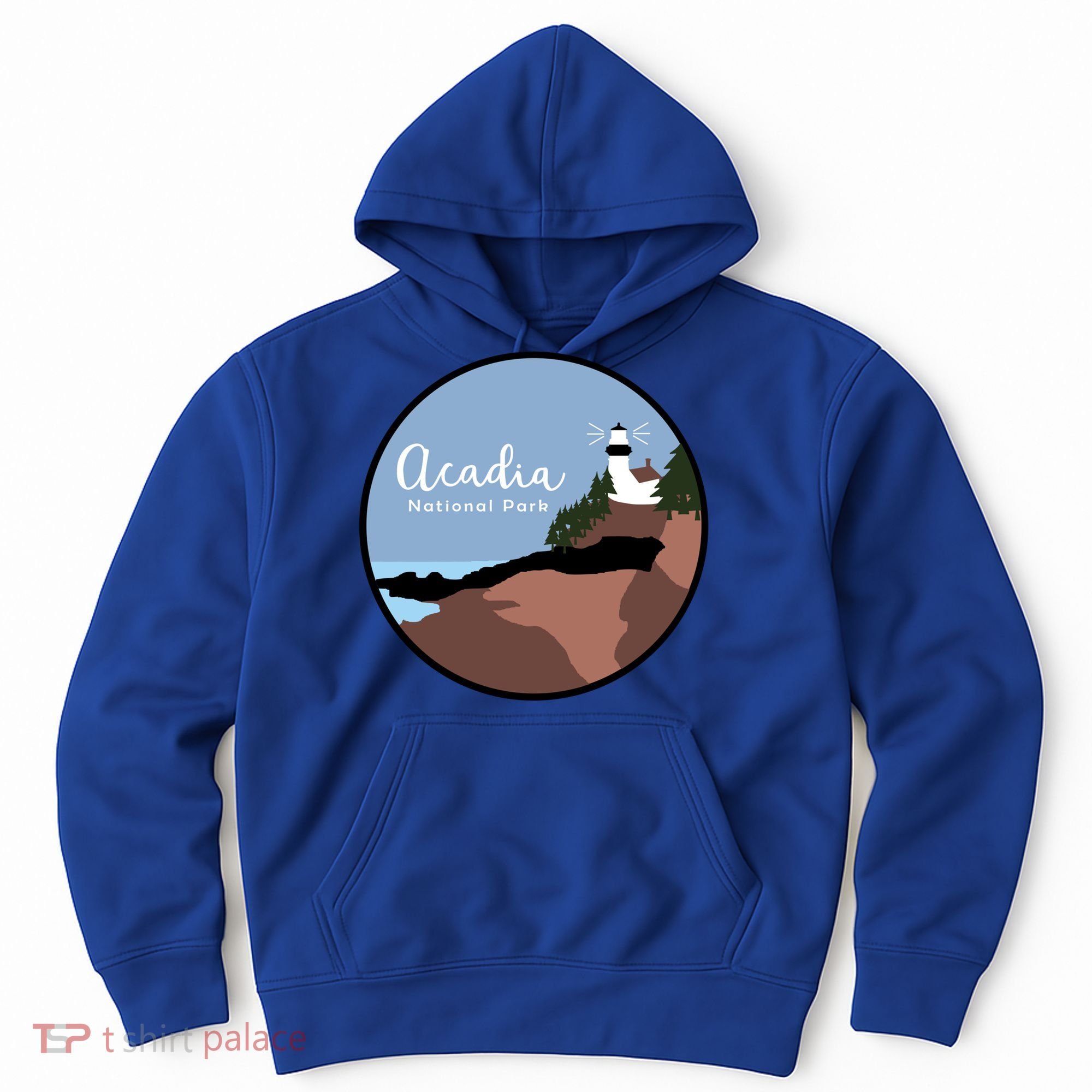 Acadia National Park 1916 Maine Bar Harbor Gift Hoodie