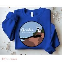 Acadia National Park 1916 Maine Bar Harbor Gift Sweatshirt thumb 2