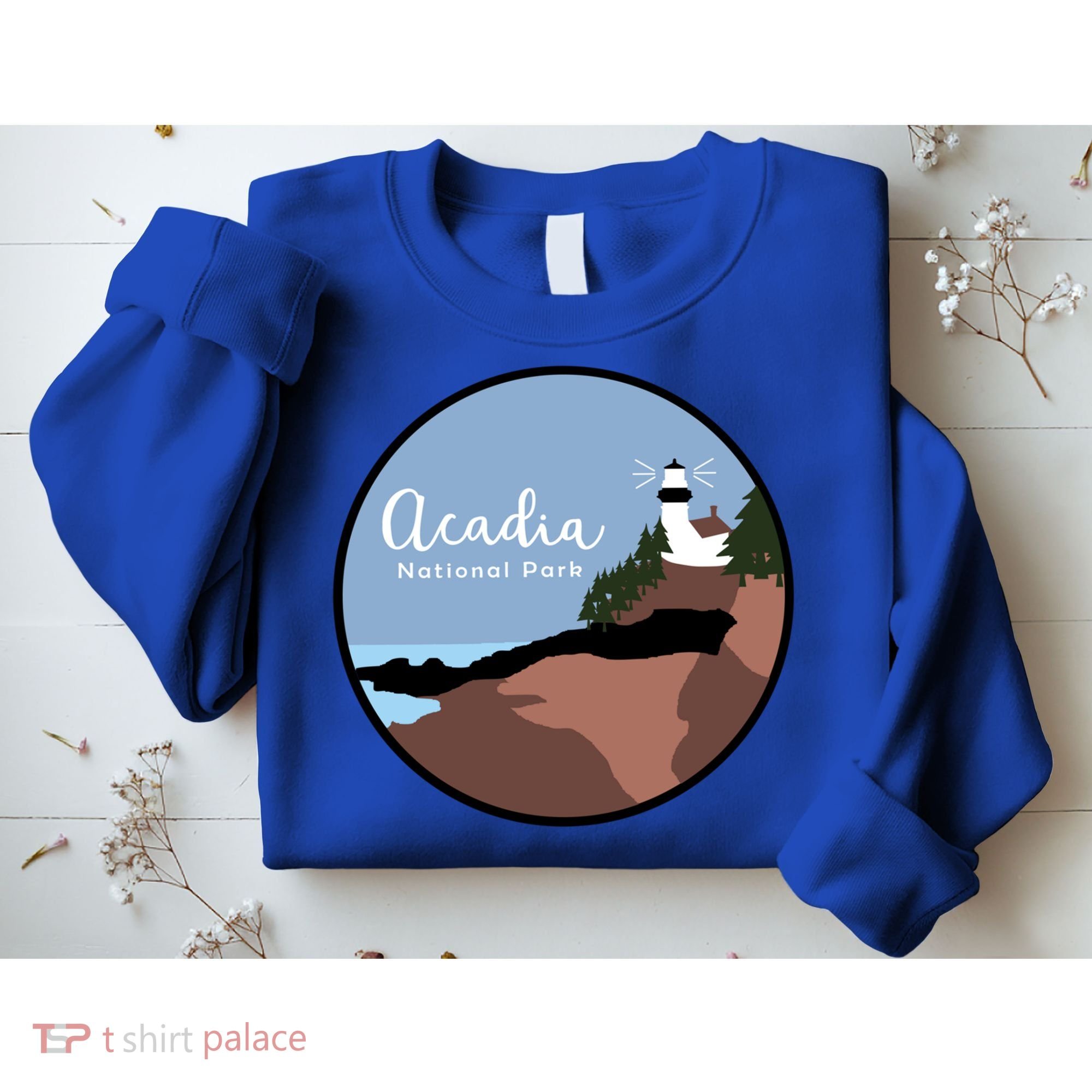 Acadia National Park 1916 Maine Bar Harbor Gift Sweatshirt