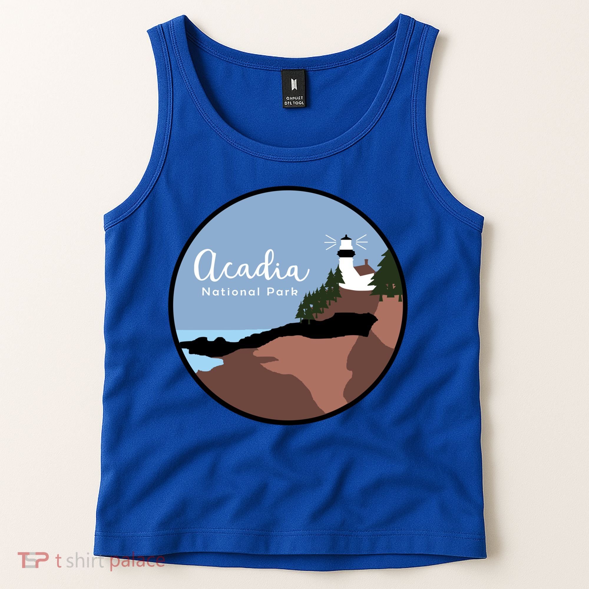 Acadia National Park 1916 Maine Bar Harbor Gift Tank Top