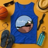 Acadia National Park 1916 Maine Bar Harbor Gift Tank Top thumb 4