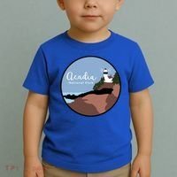 Acadia National Park 1916 Maine Bar Harbor Gift Toddler T-Shirt thumb 2