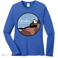 Acadia National Park 1916 Maine Bar Harbor Gift Women's Long Sleeve Shirt thumb 0