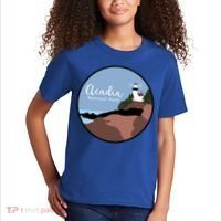 Acadia National Park 1916 Maine Bar Harbor Gift Kids T-Shirt thumb 2