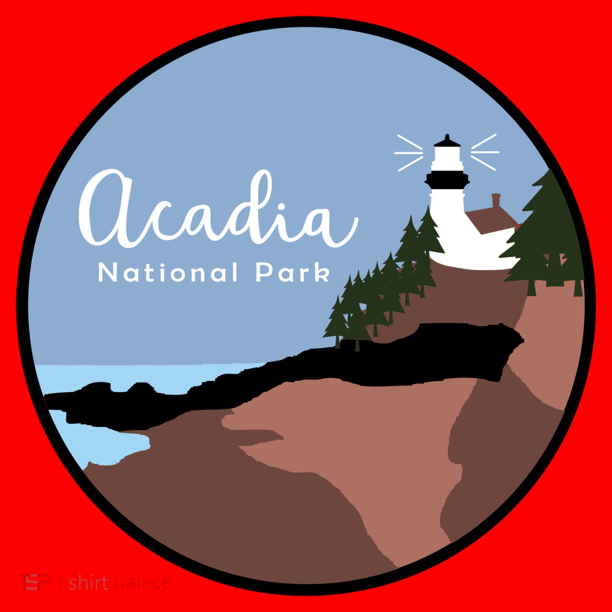 Acadia National Park 1916 Maine Bar Harbor Gift Santa Hat
