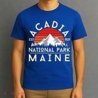 Acadia National Park Maine Hike Outdoors Vintage T-Shirt thumb 3