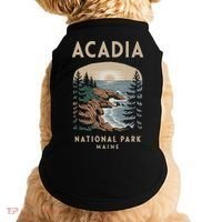 Acadia National Park Maine Scenic View Doggie Tank thumb 0