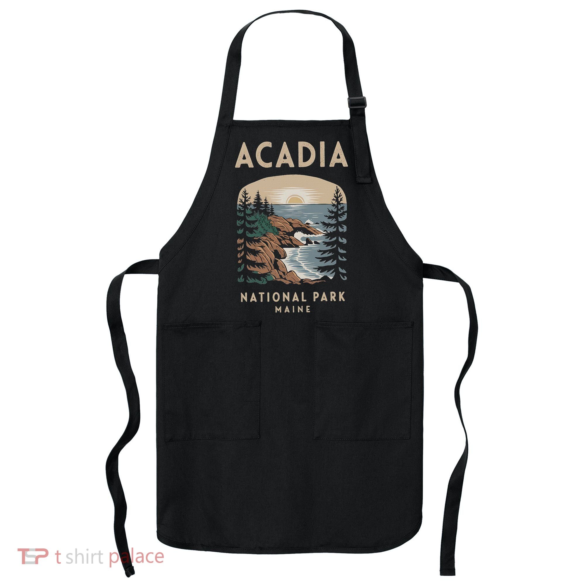 Acadia National Park Maine Scenic View Apron