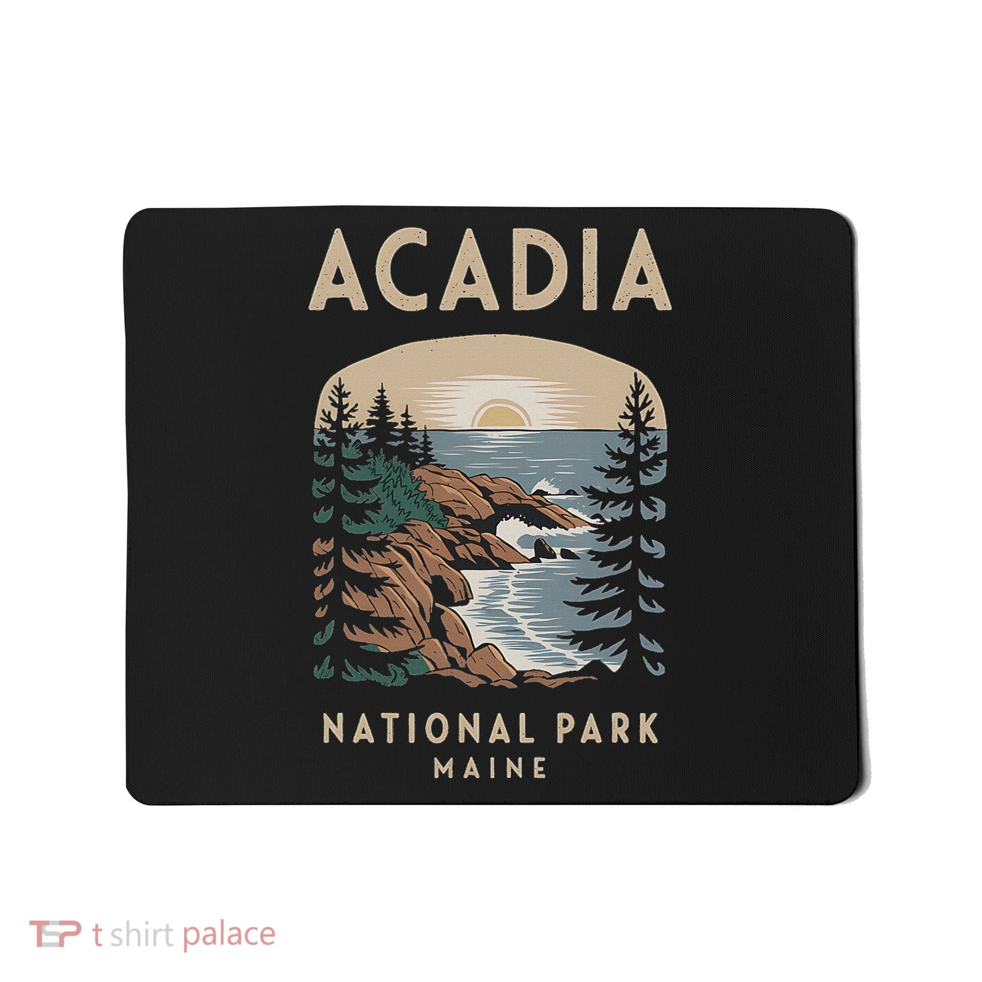 Acadia National Park Maine Scenic View Mousepad