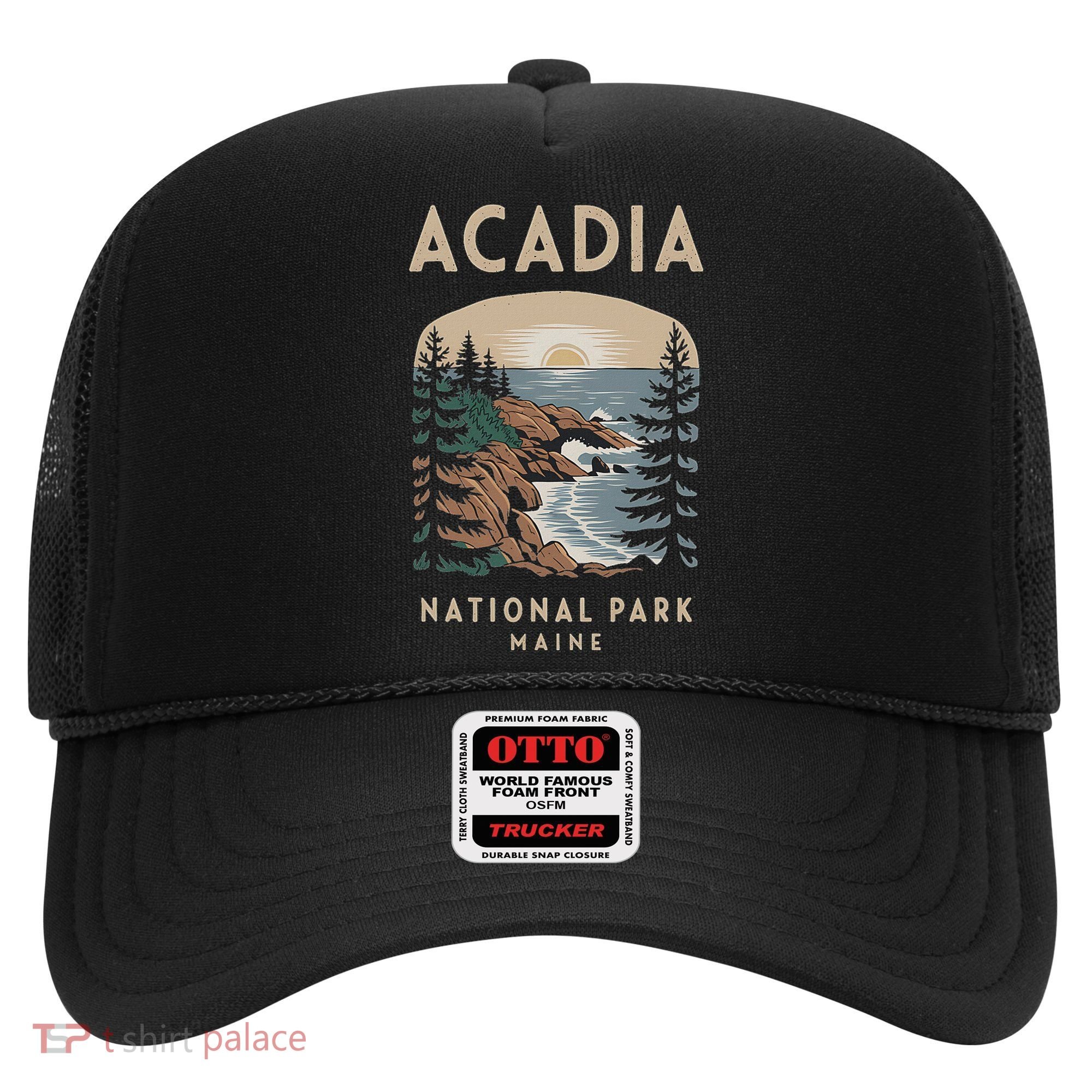 Acadia National Park Maine Scenic View Hat