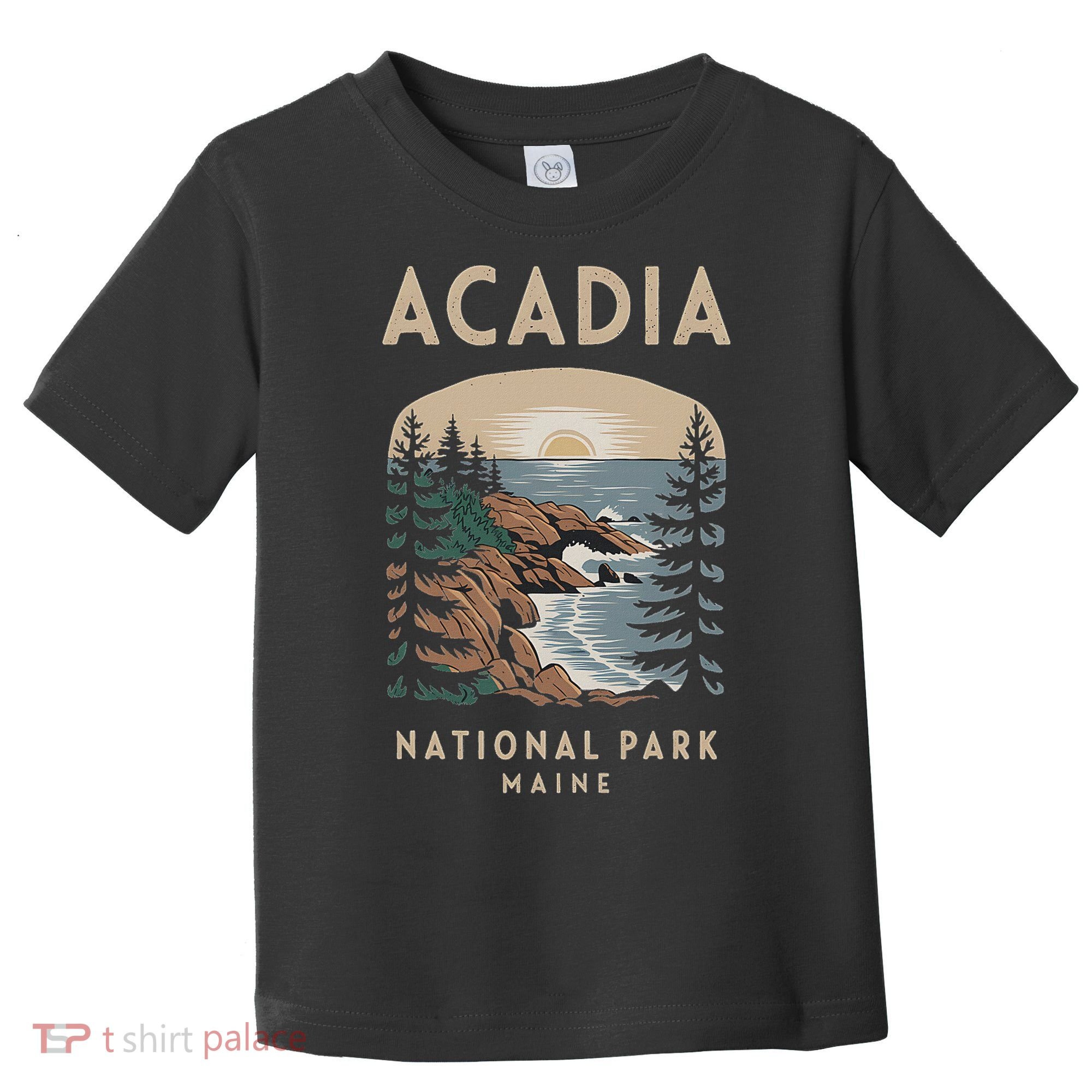 Acadia National Park Maine Scenic View Toddler T-Shirt