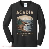 Acadia National Park Maine Scenic View Kids Long Sleeve Shirt thumb 0