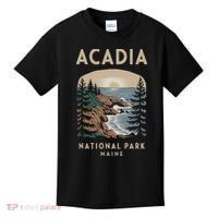 Acadia National Park Maine Scenic View Kids T-Shirt thumb 0