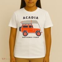 Acadia National Park Vintage Maine Souvenir Retro Gift T-Shirt thumb 4