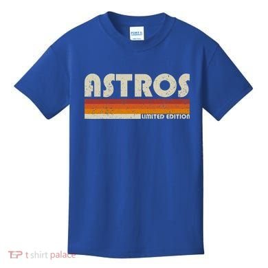 Astros Name Personalized Vintage Retro Gift  Kids T-Shirt