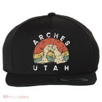 Arches National Park Utah Vacation Road Trip Wool Snapback Cap thumb 0