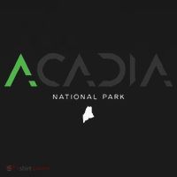 Acadia National Park Maine Tonal Retro Vintage T-Shirt thumb 7