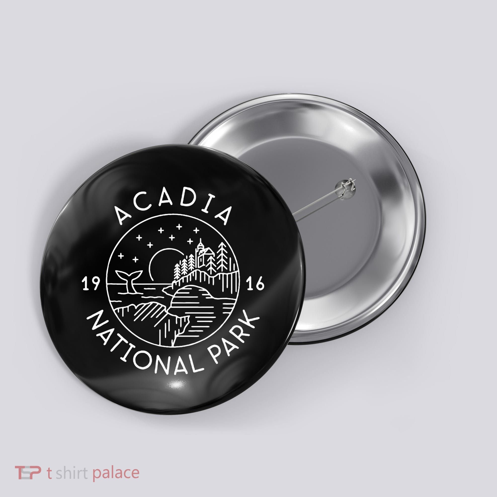 Acadia National Park Button