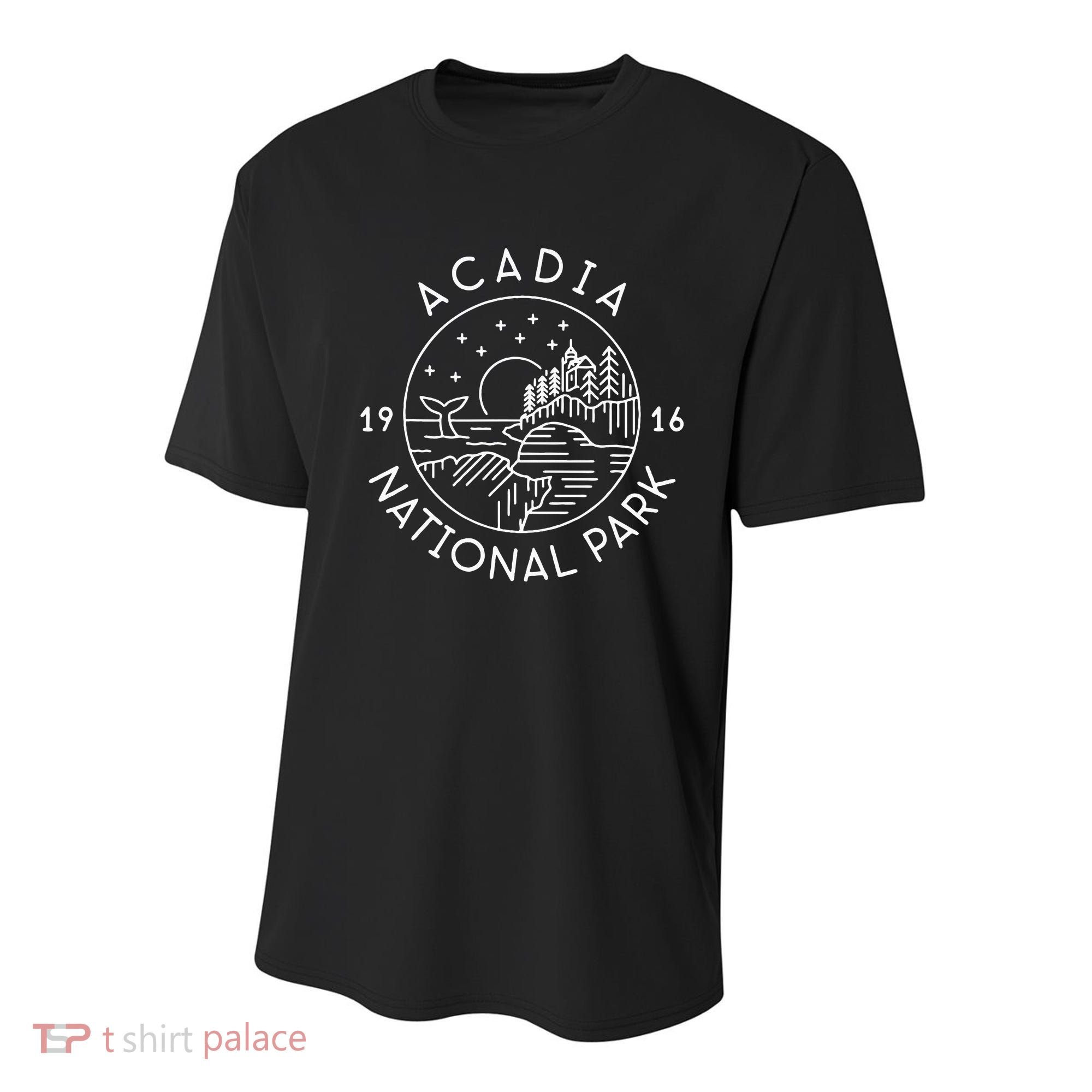 Acadia National Park Youth Performance Sprint T-Shirt