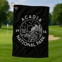Acadia National Park Golf Towel thumb 1