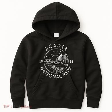 Acadia National Park Kids Hoodie