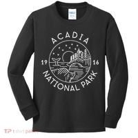 Acadia National Park Kids Long Sleeve Shirt thumb 0