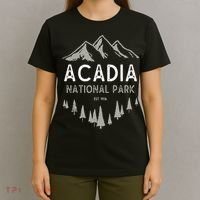 Acadia National Park Est 1916 Vintage Maine T-Shirt thumb 4