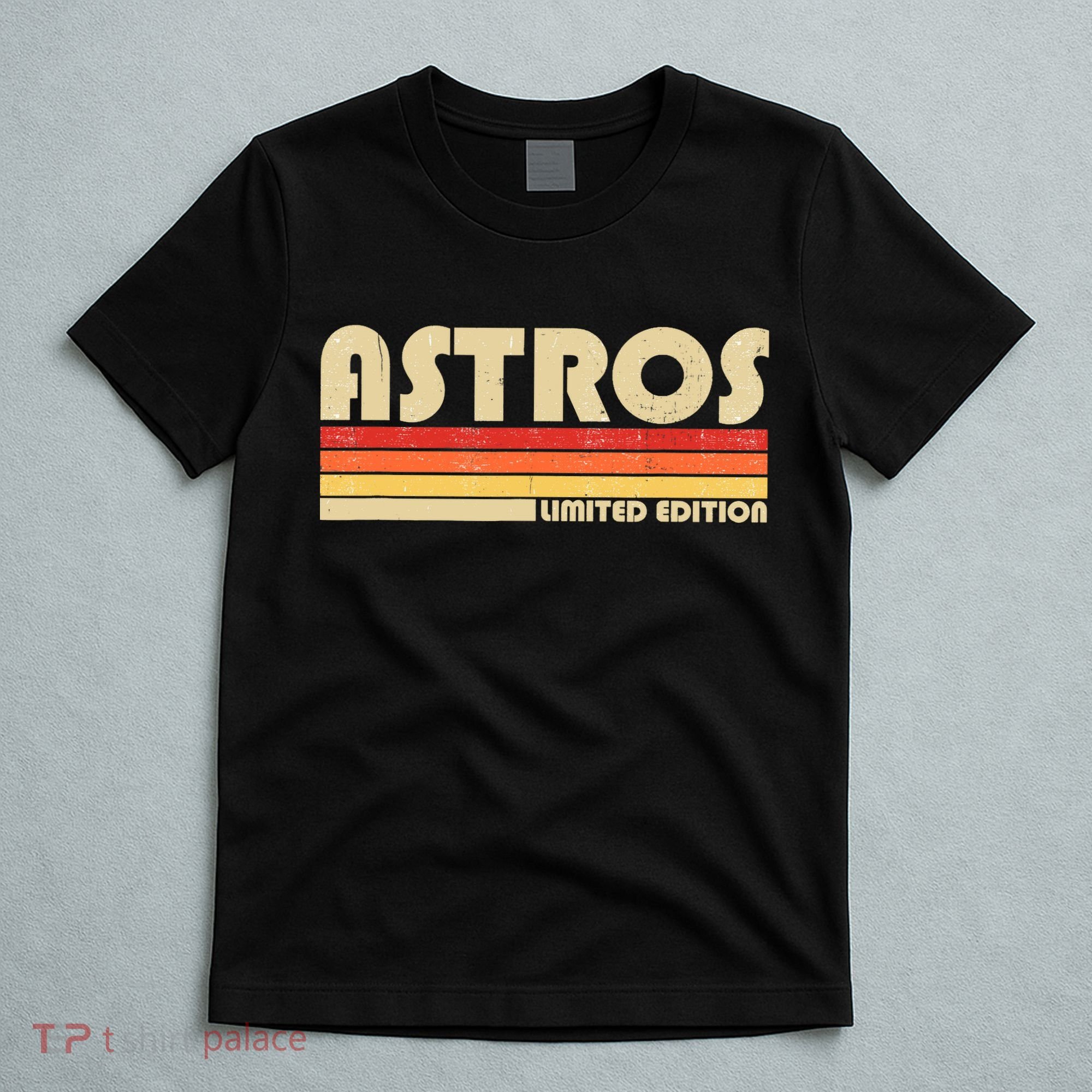 Astros Limited Edition Retro Vintage   T-Shirt