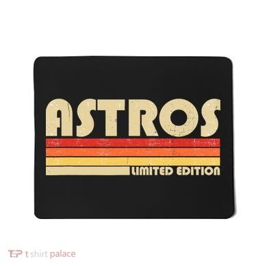 Astros Limited Edition Retro Vintage   Mousepad