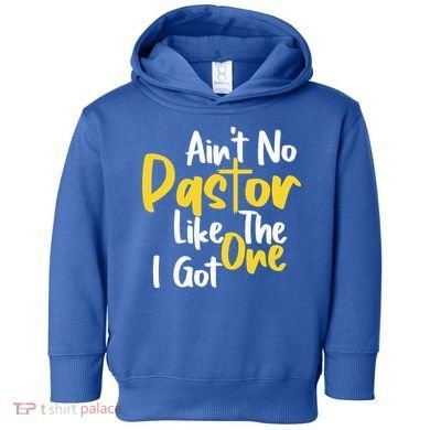 AinT No Pastor Like The One I Got Toddler Hoodie
