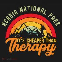 Acadia National Park Funny Quote And Gift Bucket Hat thumb 4