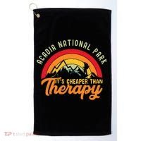 Acadia National Park Funny Quote And Gift Golf Towel thumb 0