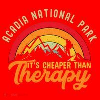 Acadia National Park Funny Quote And Gift Santa Hat thumb 1