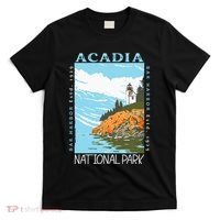 Acadia National Park Bar Harbor Maine Vintage T-Shirt thumb 0