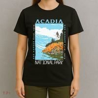 Acadia National Park Bar Harbor Maine Vintage T-Shirt thumb 4