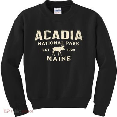 Acadia National Park Kids Sweatshirt