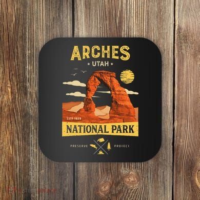 Arches National Park Delicate Arch Coaster