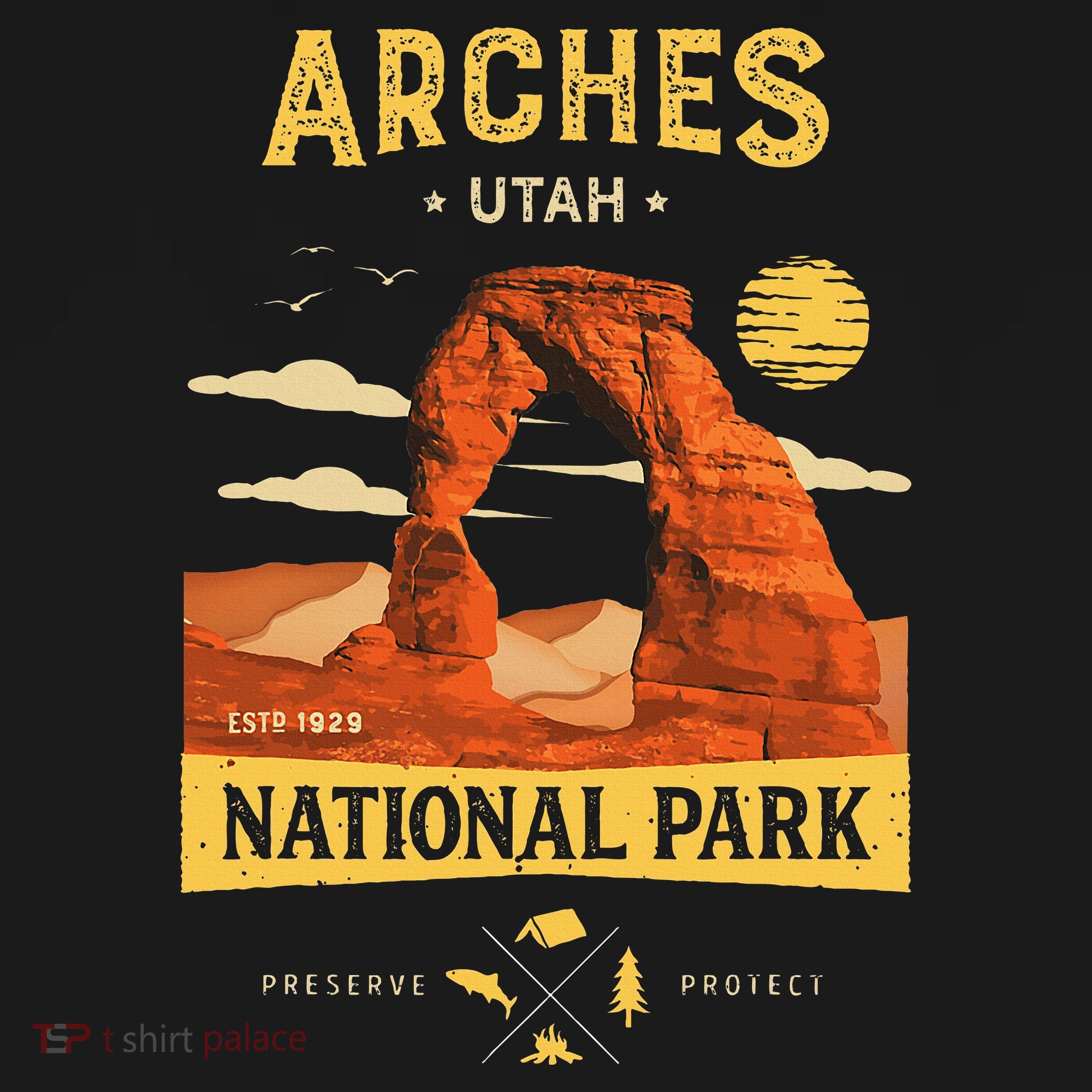 Arches National Park Delicate Arch Pajama Set