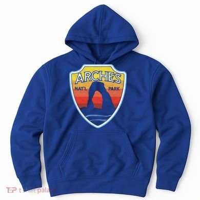 Arches National Park (Utah) Sun Vintage Design Gift Hoodie