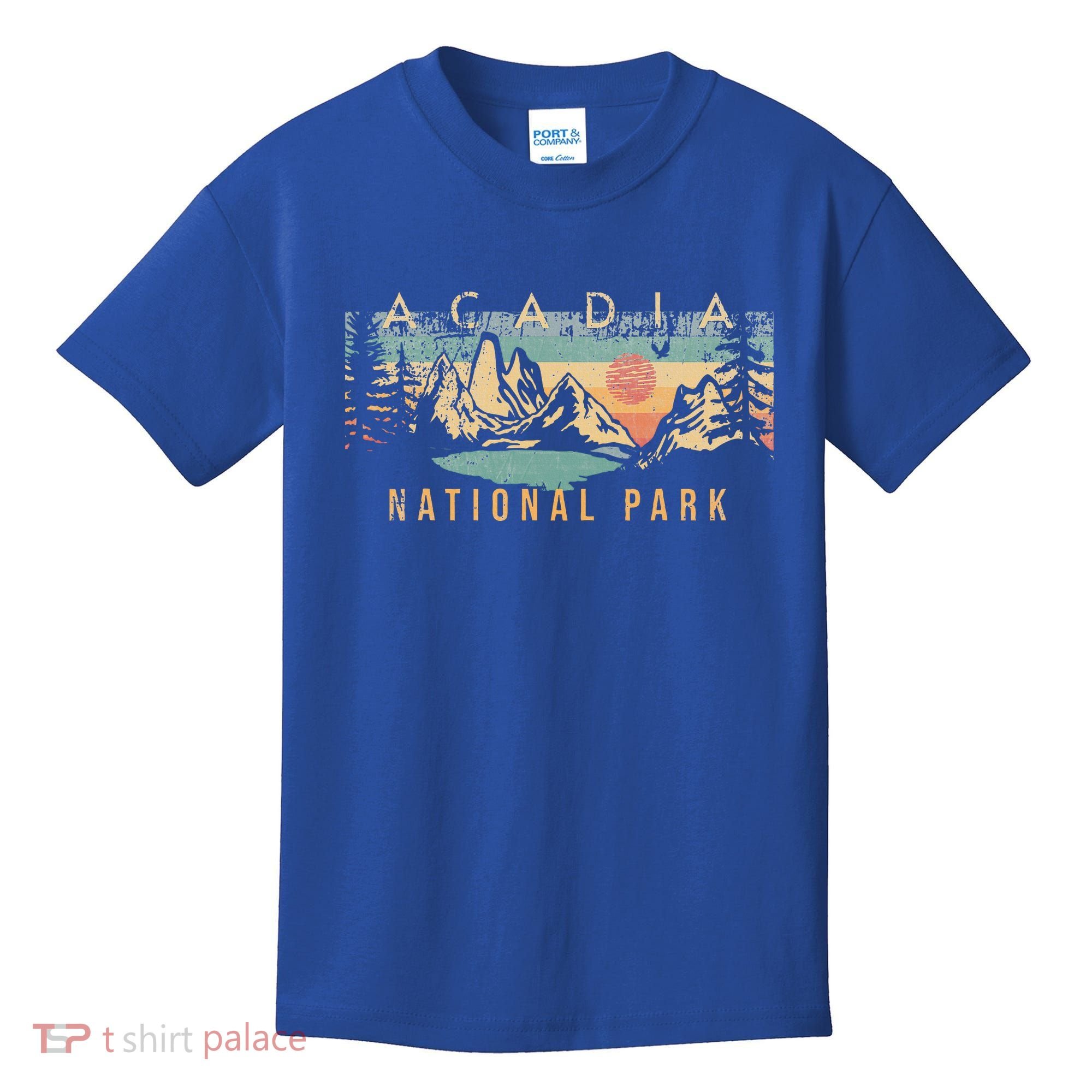 Acadia National Park Kids T-Shirt