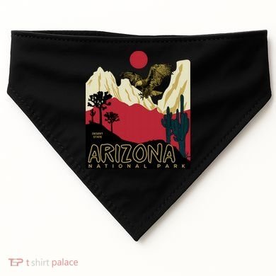 Arizona National Park USA-Made Doggie Bandana