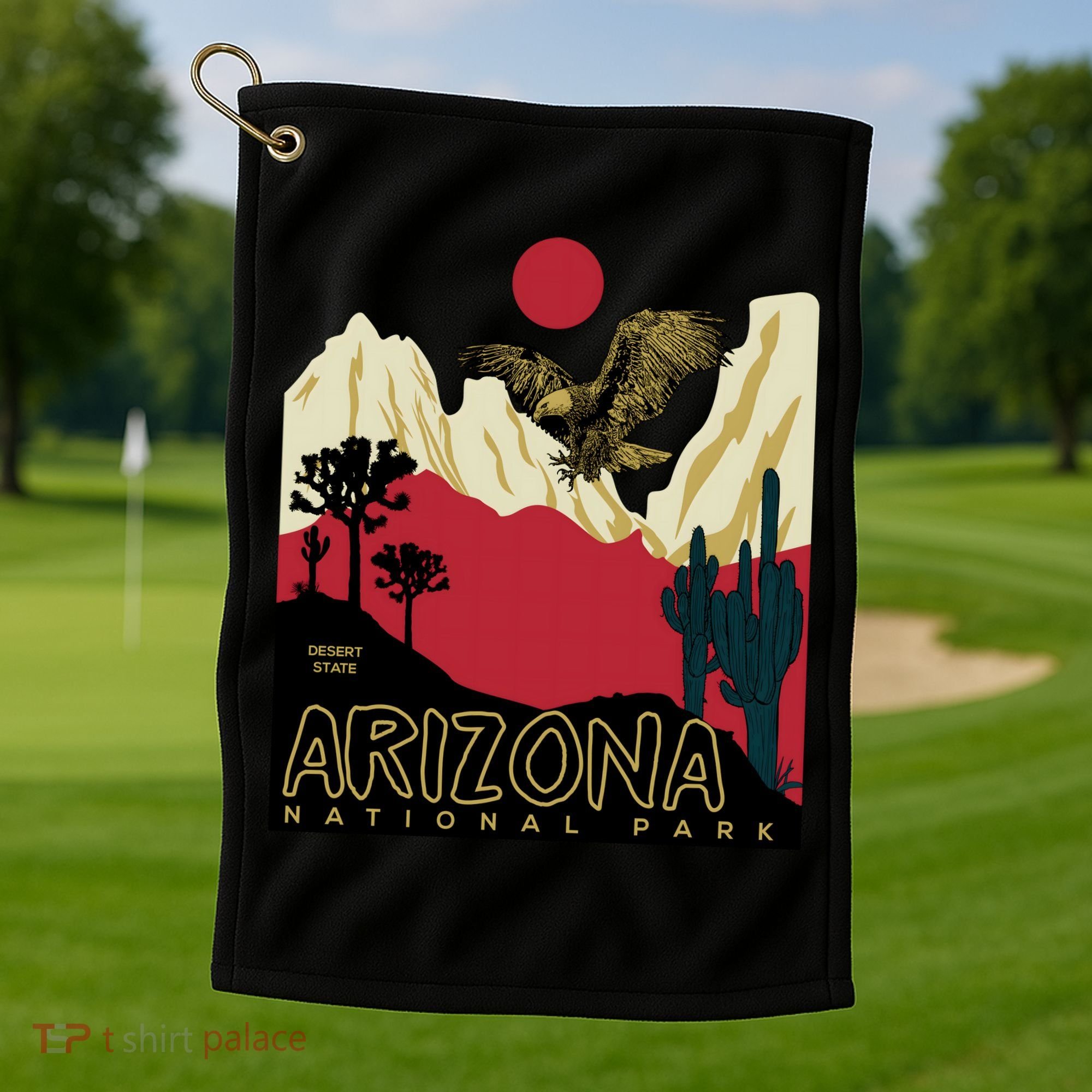 Arizona National Park Golf Towel