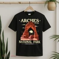 Arches National Park Retro Hiking & Camping Lover T-Shirt thumb 2