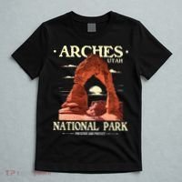 Arches National Park Retro Hiking & Camping Lover T-Shirt thumb 5