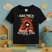 Arches National Park Retro Hiking & Camping Lover Toddler T-Shirt thumb 3