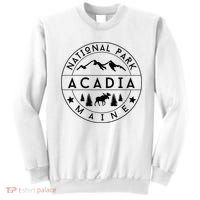 Acadia National Park Maine Moose Nature Hiking Outdoors Sweatshirt thumb 0