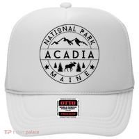 Acadia National Park Maine Moose Nature Hiking Outdoors Hat thumb 0
